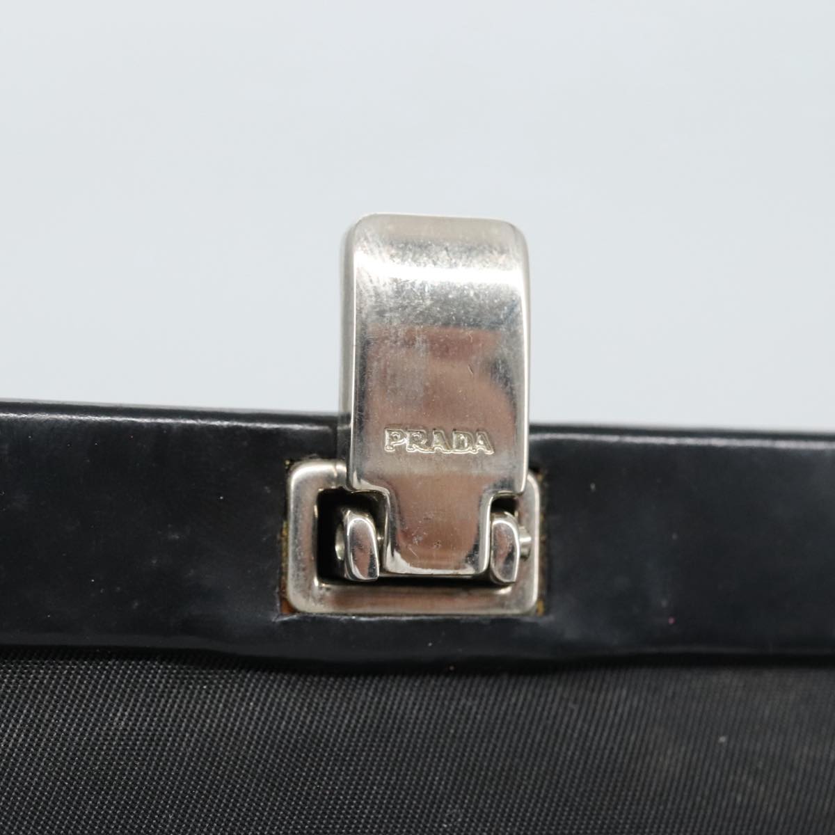 Prada Tessuto Black Synthetic Tote Bag (Pre-Owned)