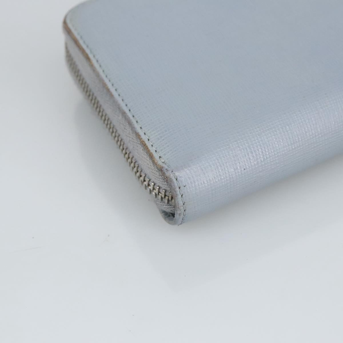Fendi Continental Blue Leather Wallet  (Pre-Owned)