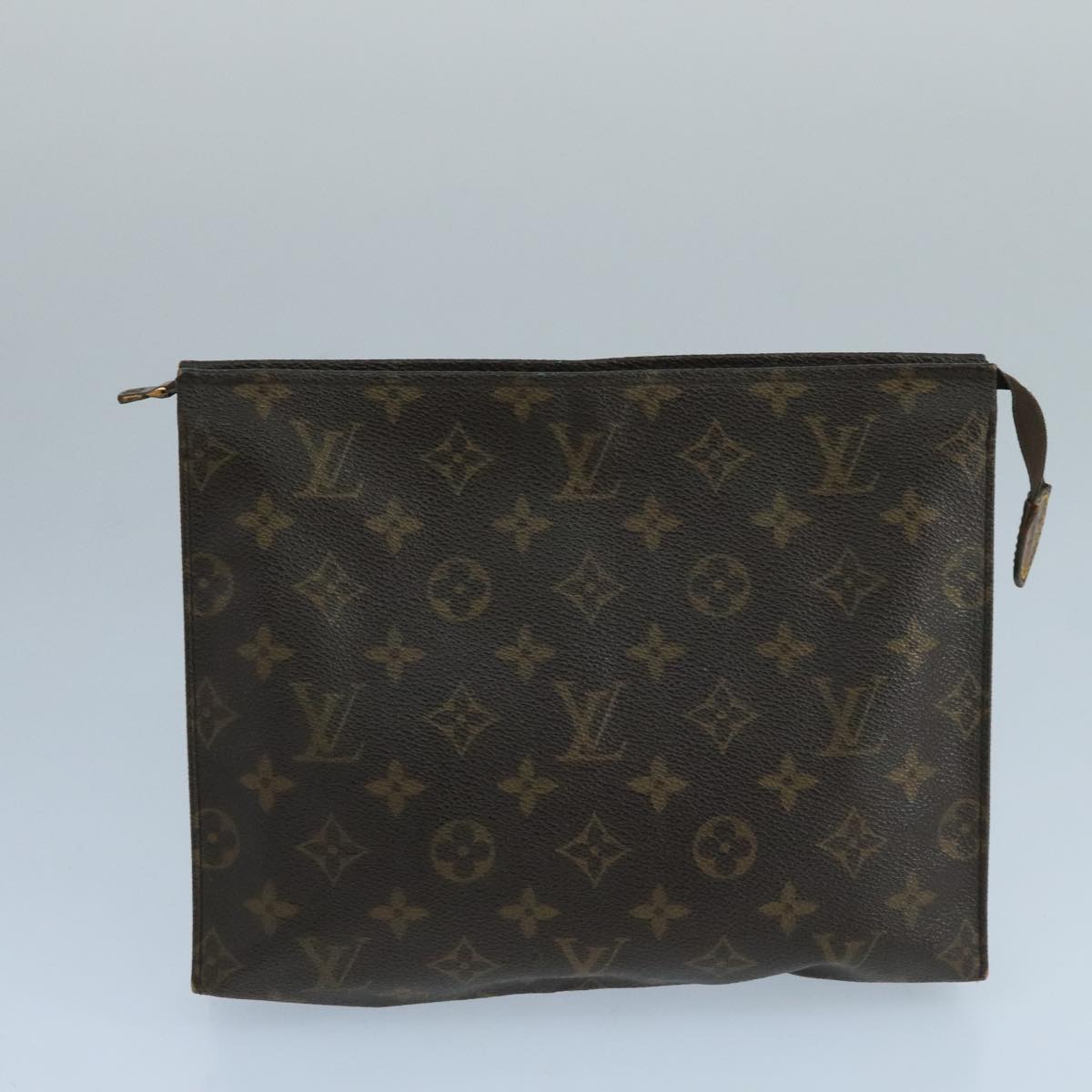 Louis Vuitton Trousse De Toilette 18 Brown Canvas Clutch Bag (Pre-Owned)