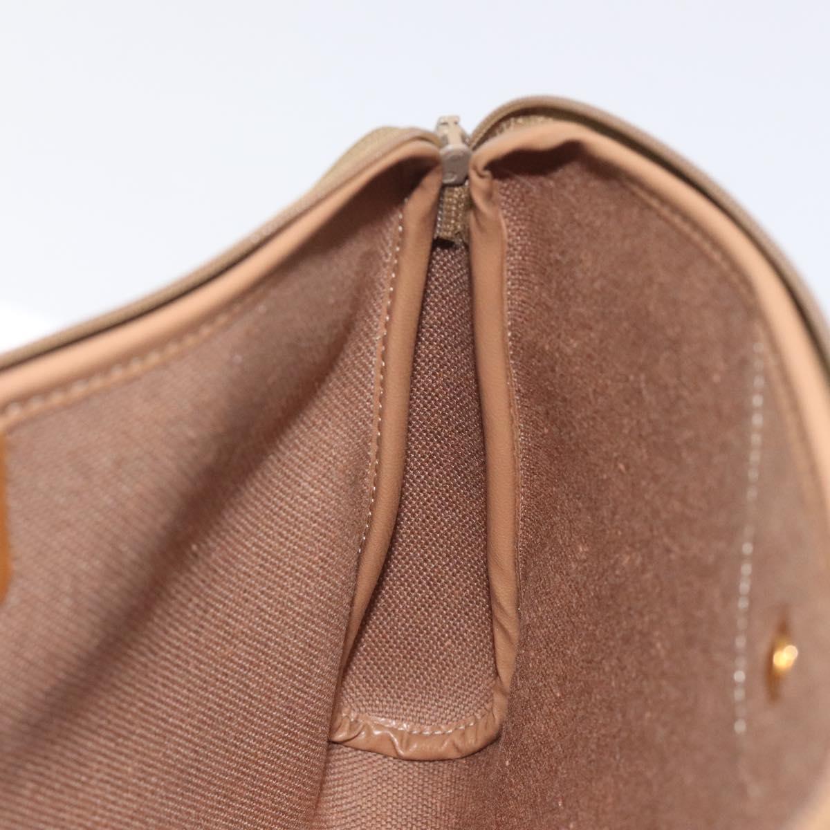 Dior Honeycomb Beige Leather Clutch Bag (Pre-Owned)