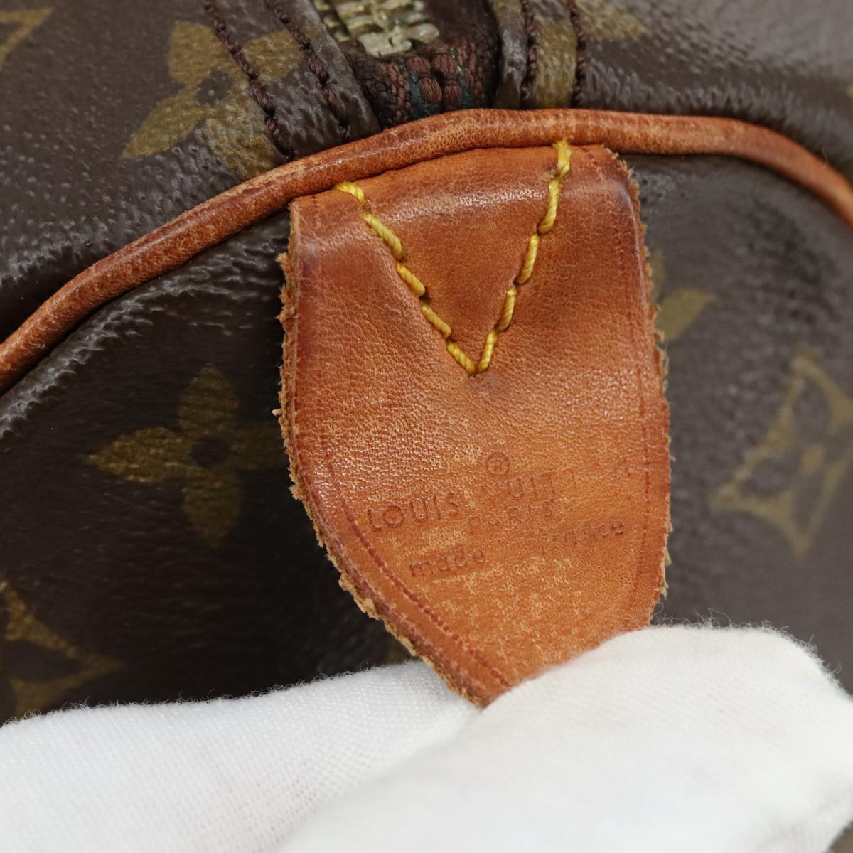Louis Vuitton Keepall 60 Brown Canvas Travel Bag (Pre-Owned)