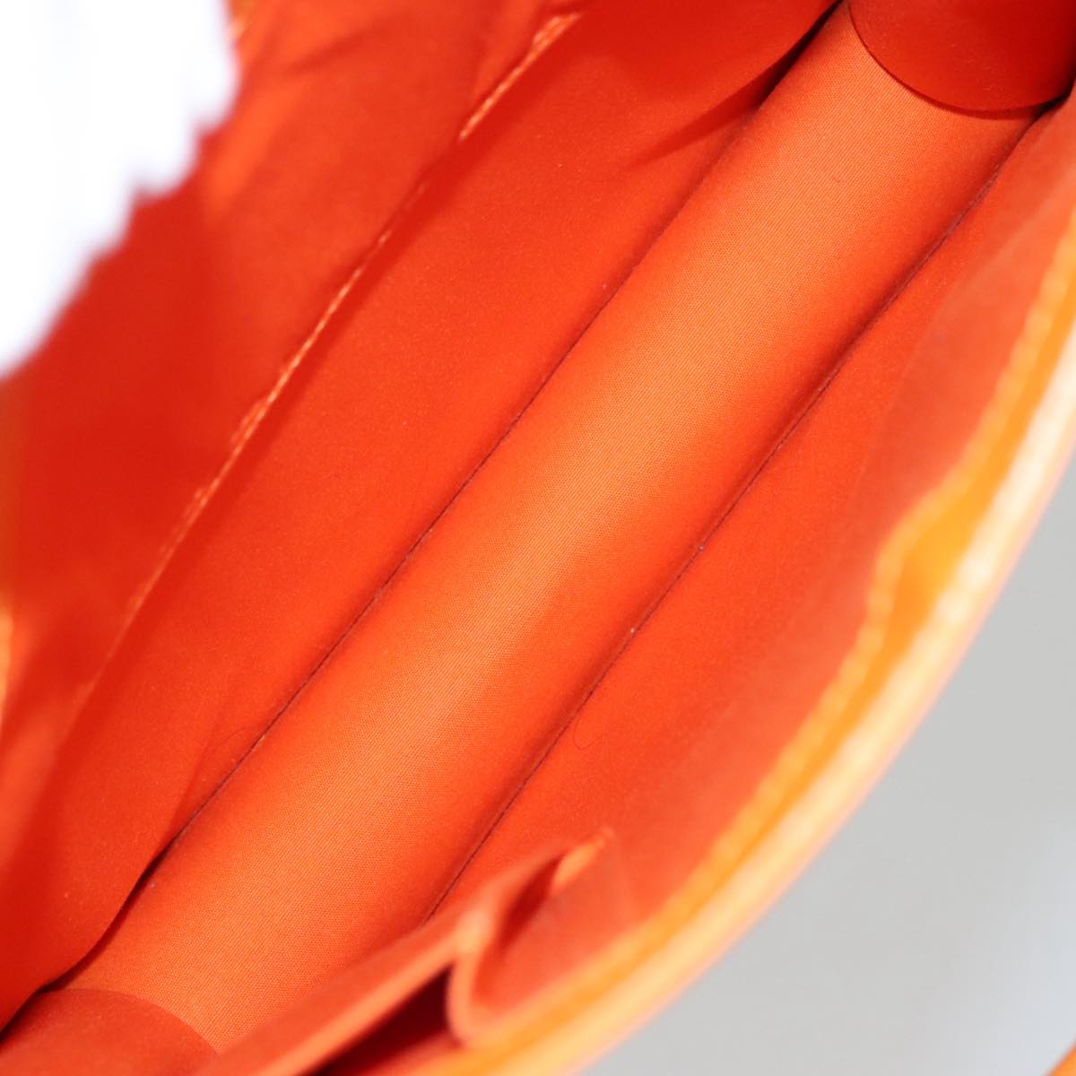 Louis Vuitton Sac Plat Orange Leather Tote Bag (Pre-Owned)