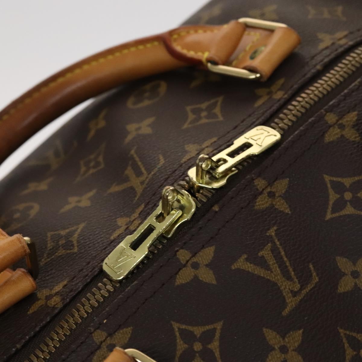 Louis Vuitton Keepall 60 Brown Canvas Travel Bag (Pre-Owned)