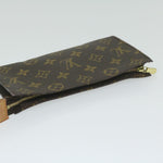 Louis Vuitton Pochette Accessoire Brown Canvas Handbag (Pre-Owned)