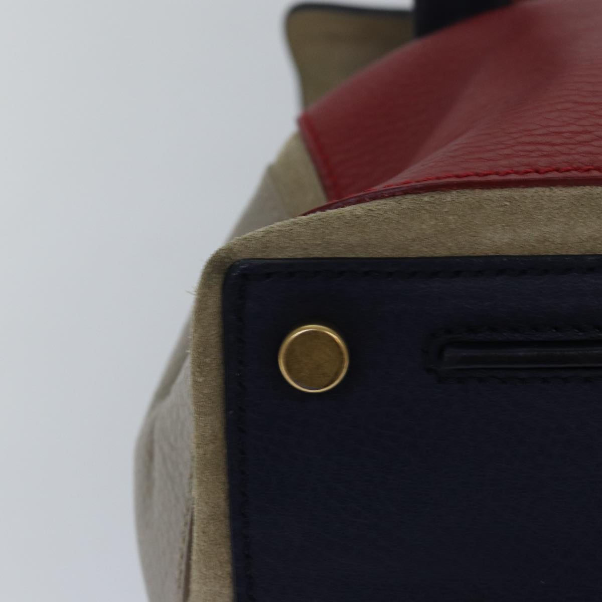 Yves Saint Laurent Muse Red Leather Handbag (Pre-Owned)