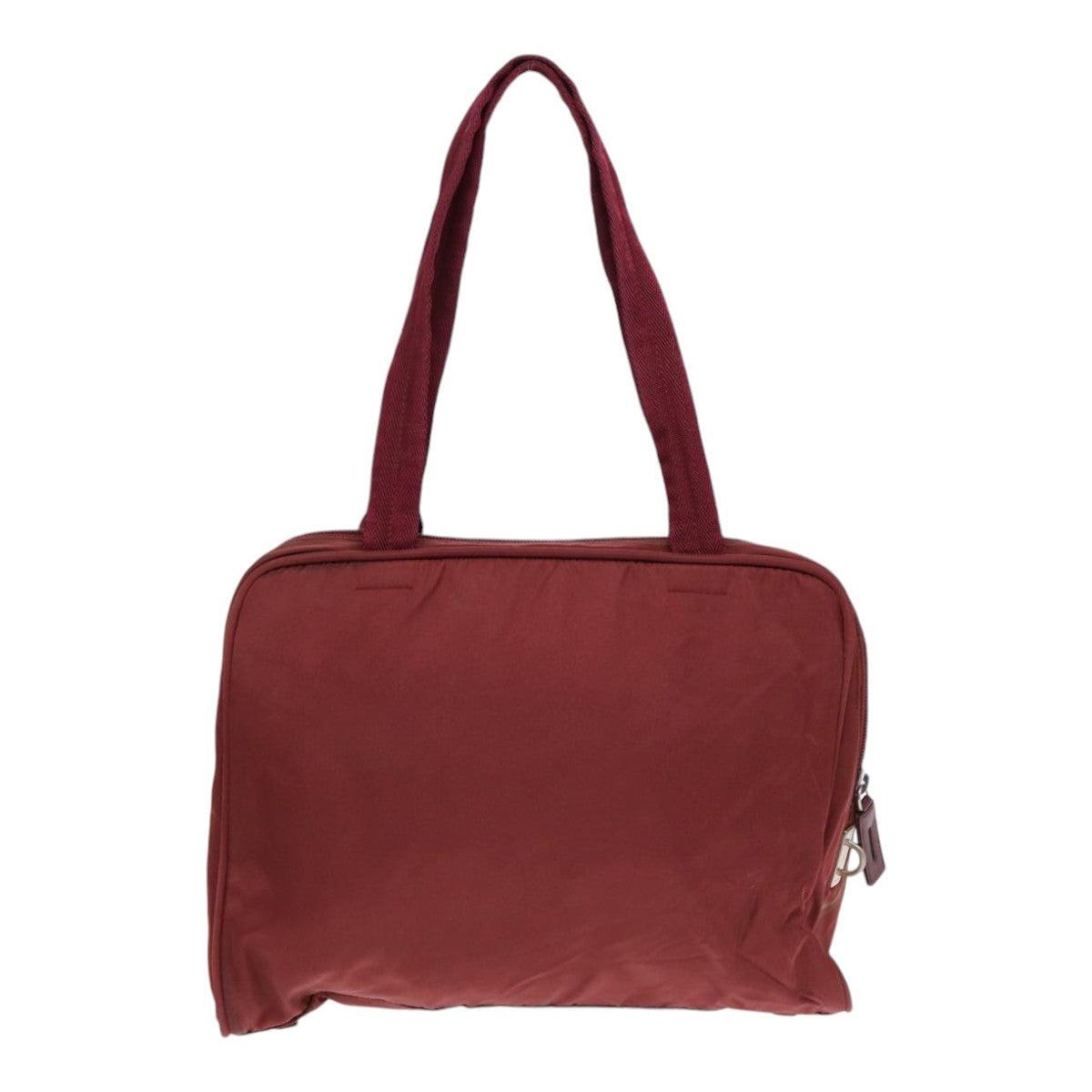 Prada Tessuto Red Synthetic Tote Bag (Pre-Owned)