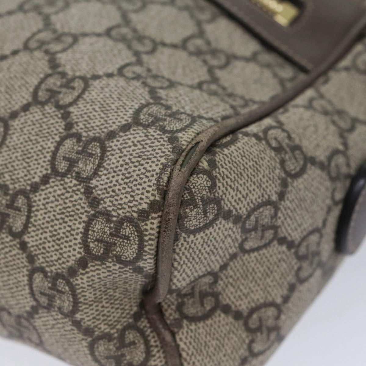 Gucci Ophidia Beige Canvas Shoulder Bag (Pre-Owned)