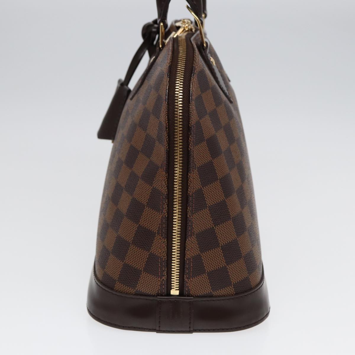 Louis Vuitton Alma Brown Canvas Handbag (Pre-Owned)