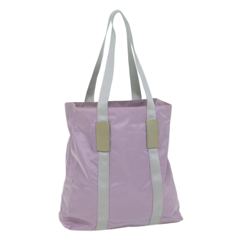 Prada Tessuto Purple Synthetic Tote Bag (Pre-Owned)