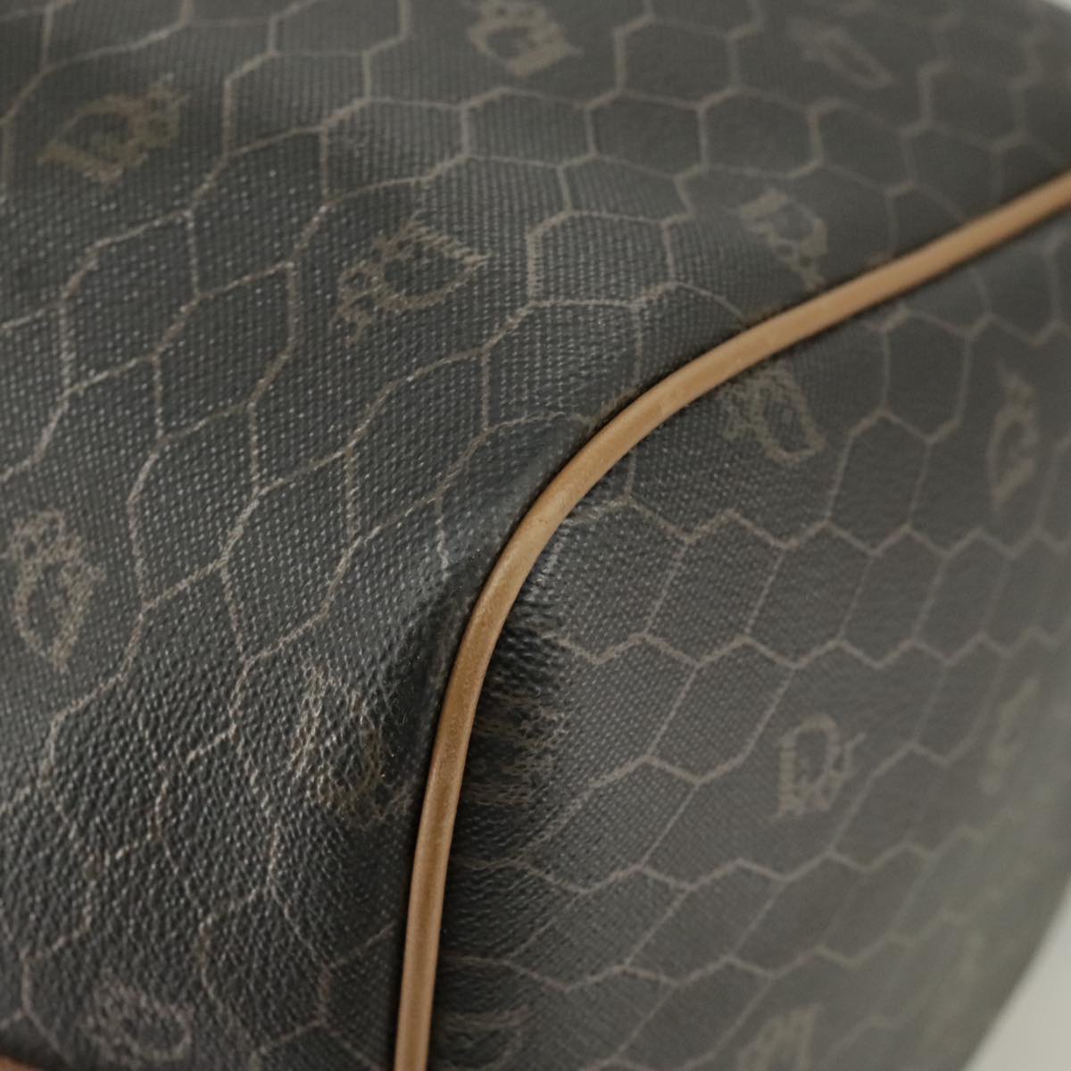 Dior Honeycomb Black Canvas Travel Bag (Pre-Owned)