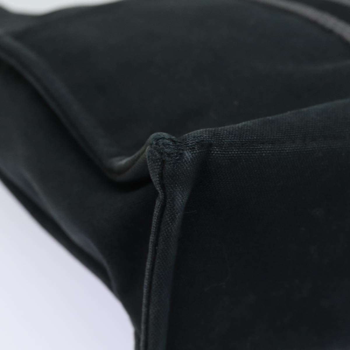 Hermès Fourre Tout Black Canvas Tote Bag (Pre-Owned)