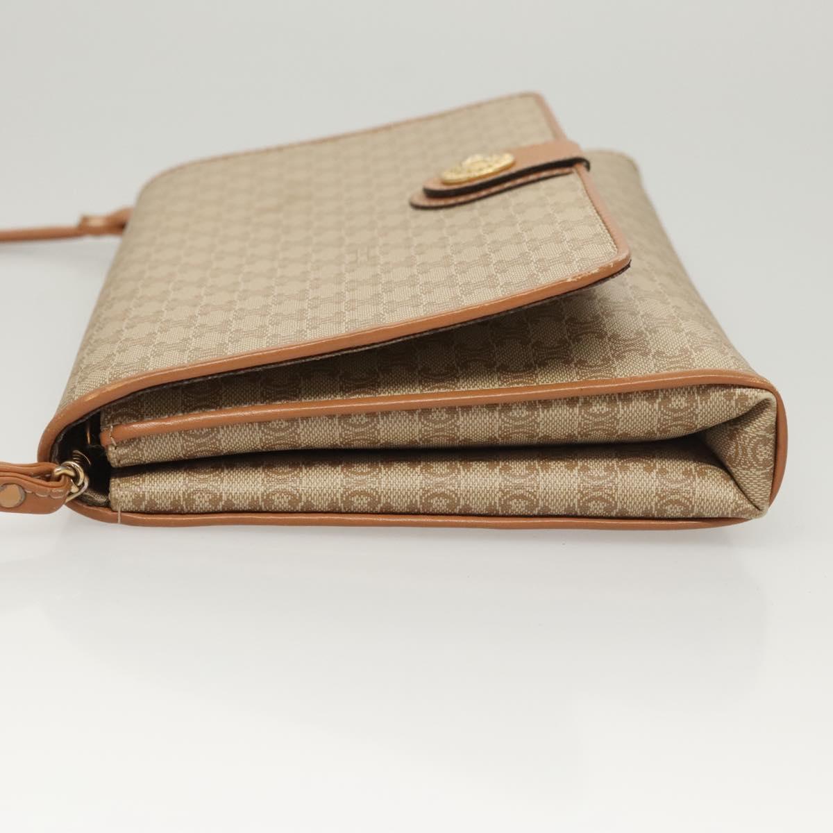 Céline Macadam Beige Canvas Shoulder Bag (Pre-Owned)