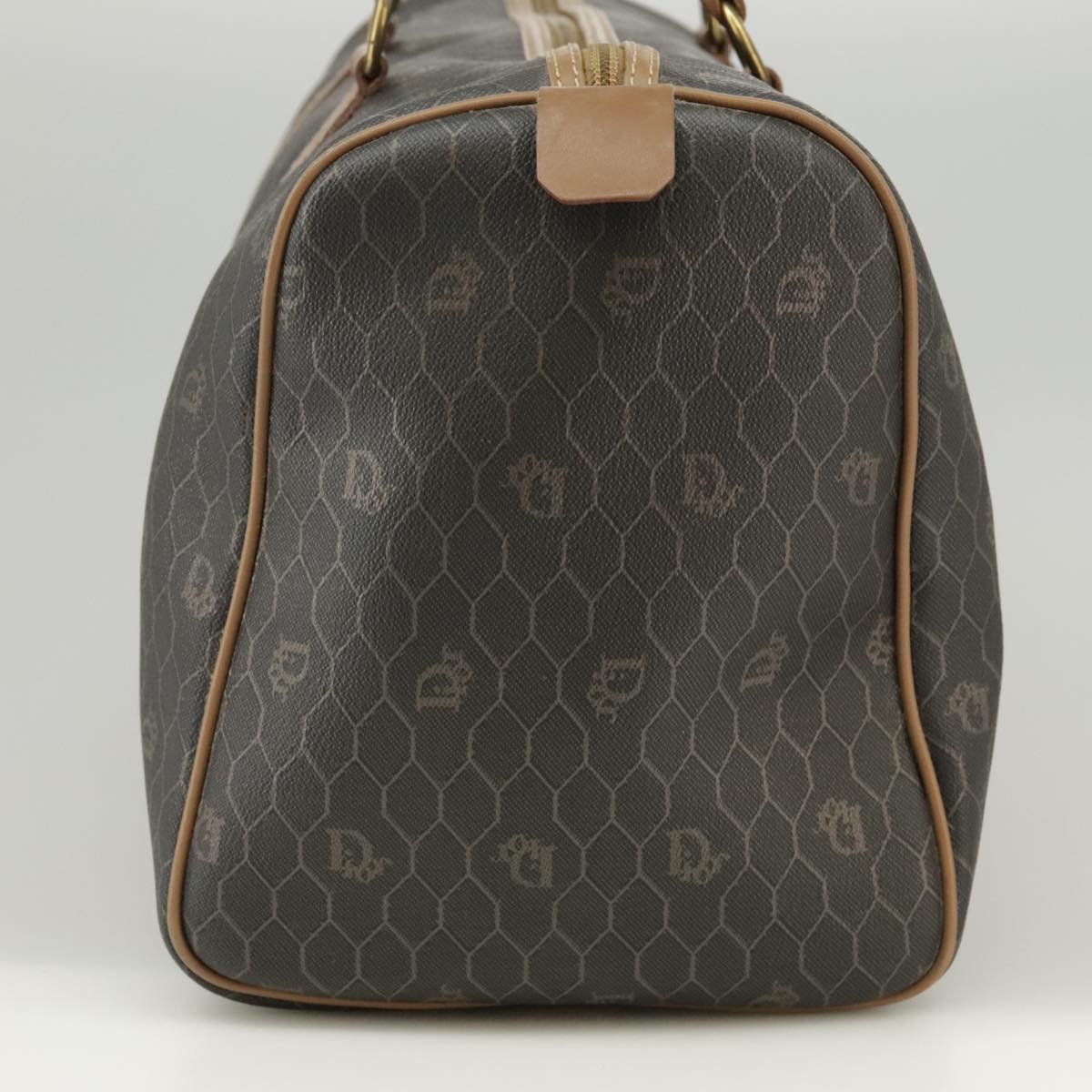 Dior Honeycomb Black Canvas Travel Bag (Pre-Owned)