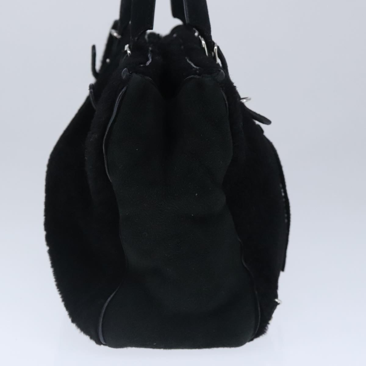 Balenciaga City Black Suede Handbag (Pre-Owned)