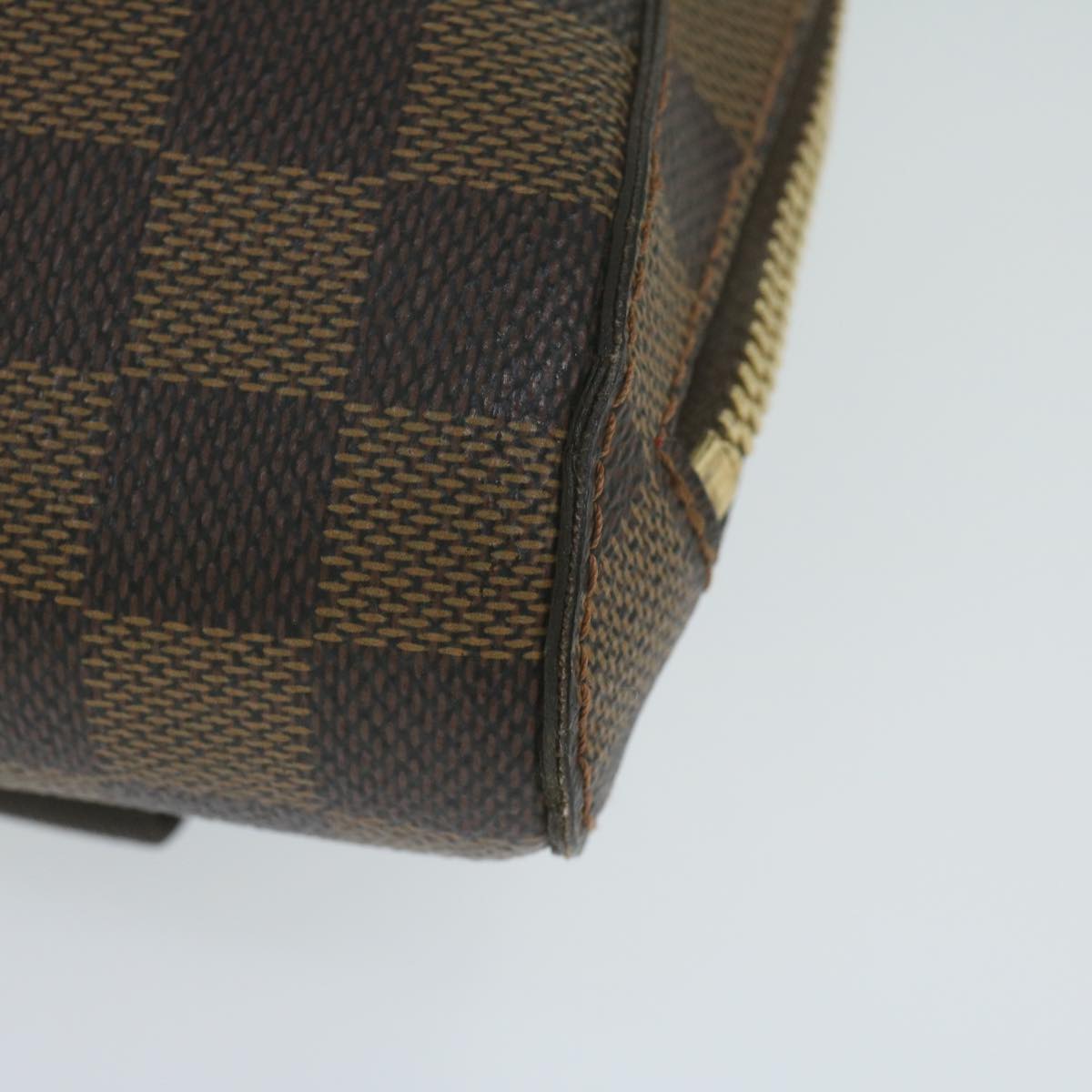 Louis Vuitton Geronimos Brown Canvas Shoulder Bag (Pre-Owned)