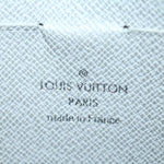 Louis Vuitton Pochette Zippée White Canvas Clutch Bag (Pre-Owned)