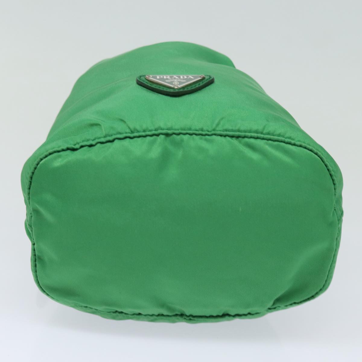 Prada Tessuto Green Synthetic Clutch Bag (Pre-Owned)