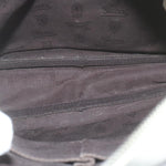Gucci White Canvas Shoulder Bag (Pre-Owned)