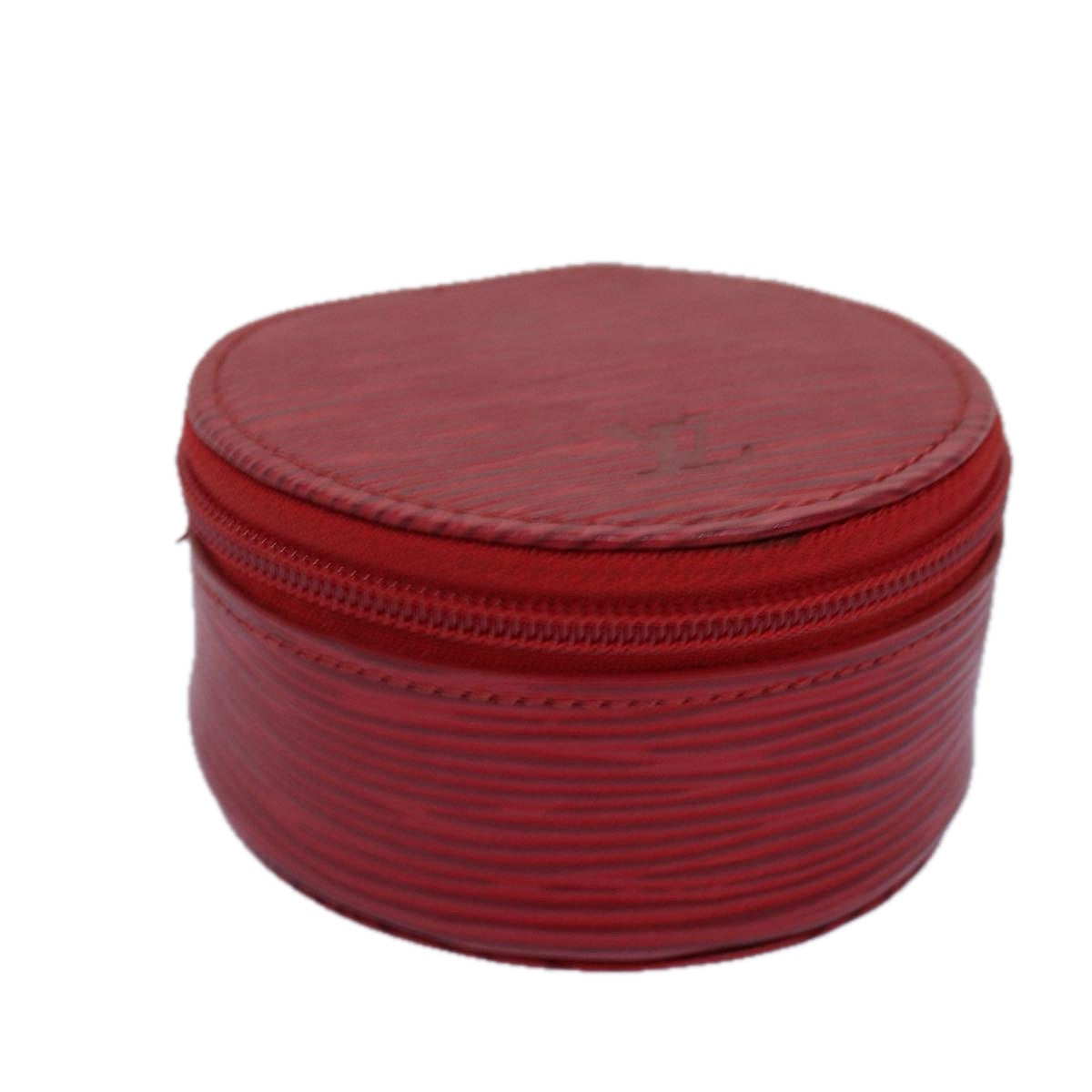 Louis Vuitton Ecrin Red Leather Jewelleryset Jewelry (Pre-Owned)
