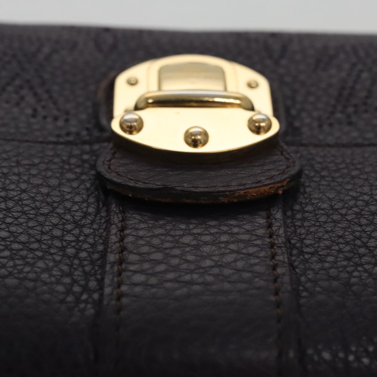 Louis Vuitton Amelia Purple Leather Wallet  (Pre-Owned)