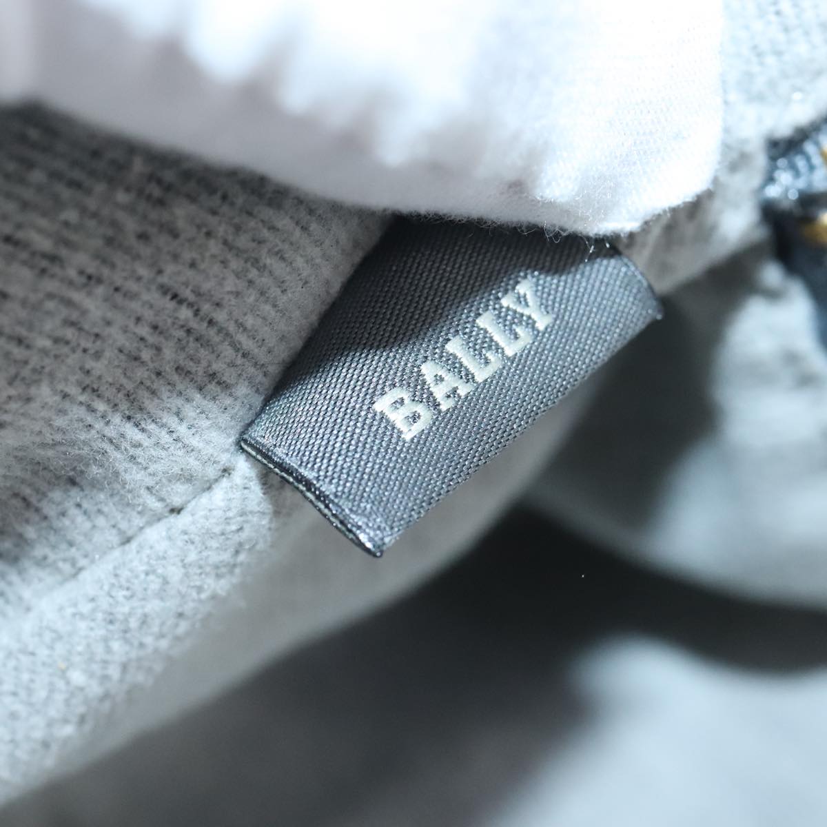 Bally Brown Canvas Handbag (Pre-Owned)