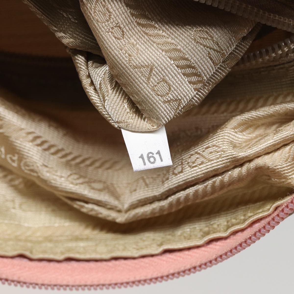 Prada Pink Synthetic Shoulder Bag (Pre-Owned)