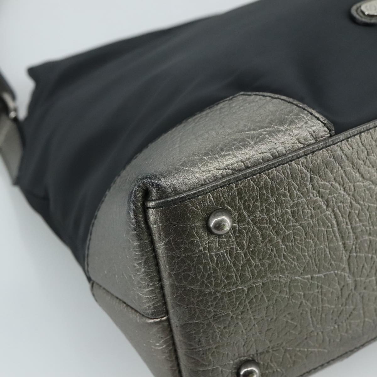 Burberry Black Synthetic Shoulder Bag (Pre-Owned)