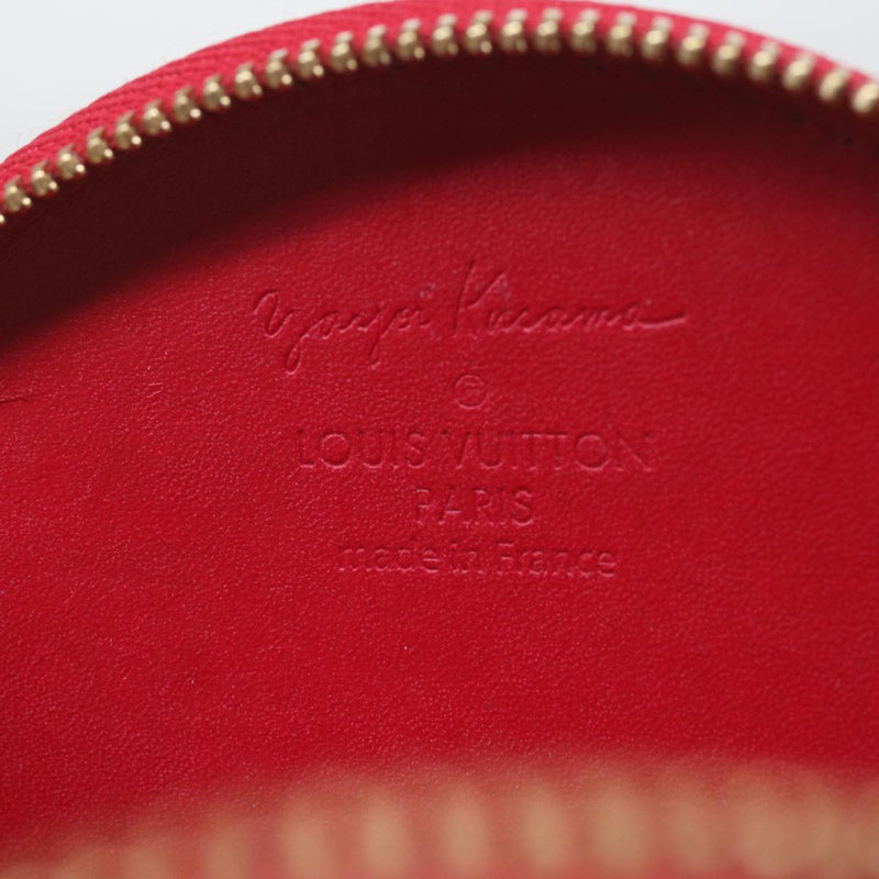 Louis Vuitton Dot Infinity Red Leather Wallet  (Pre-Owned)