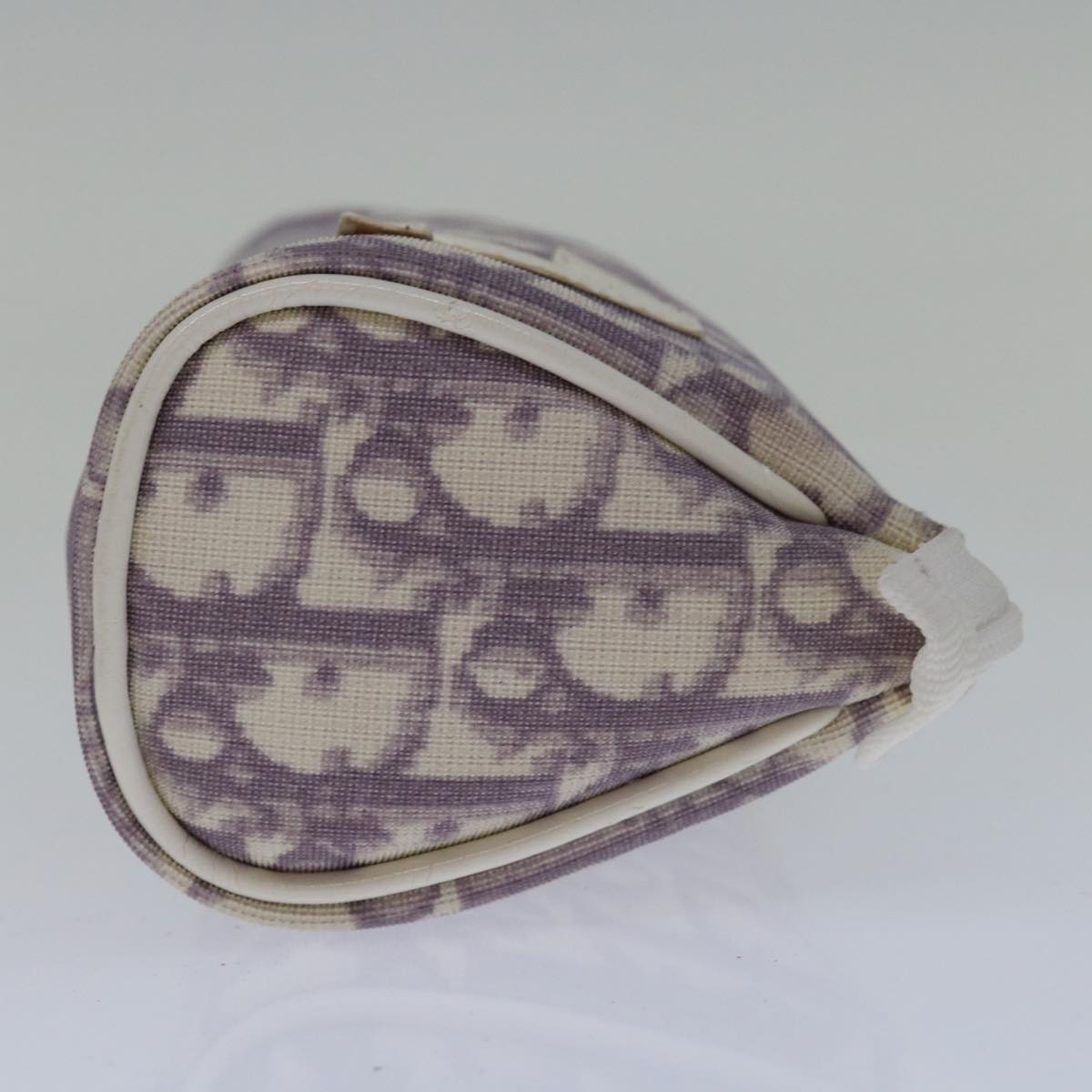 Dior Trotter Purple Canvas Clutch Bag (Pre-Owned)