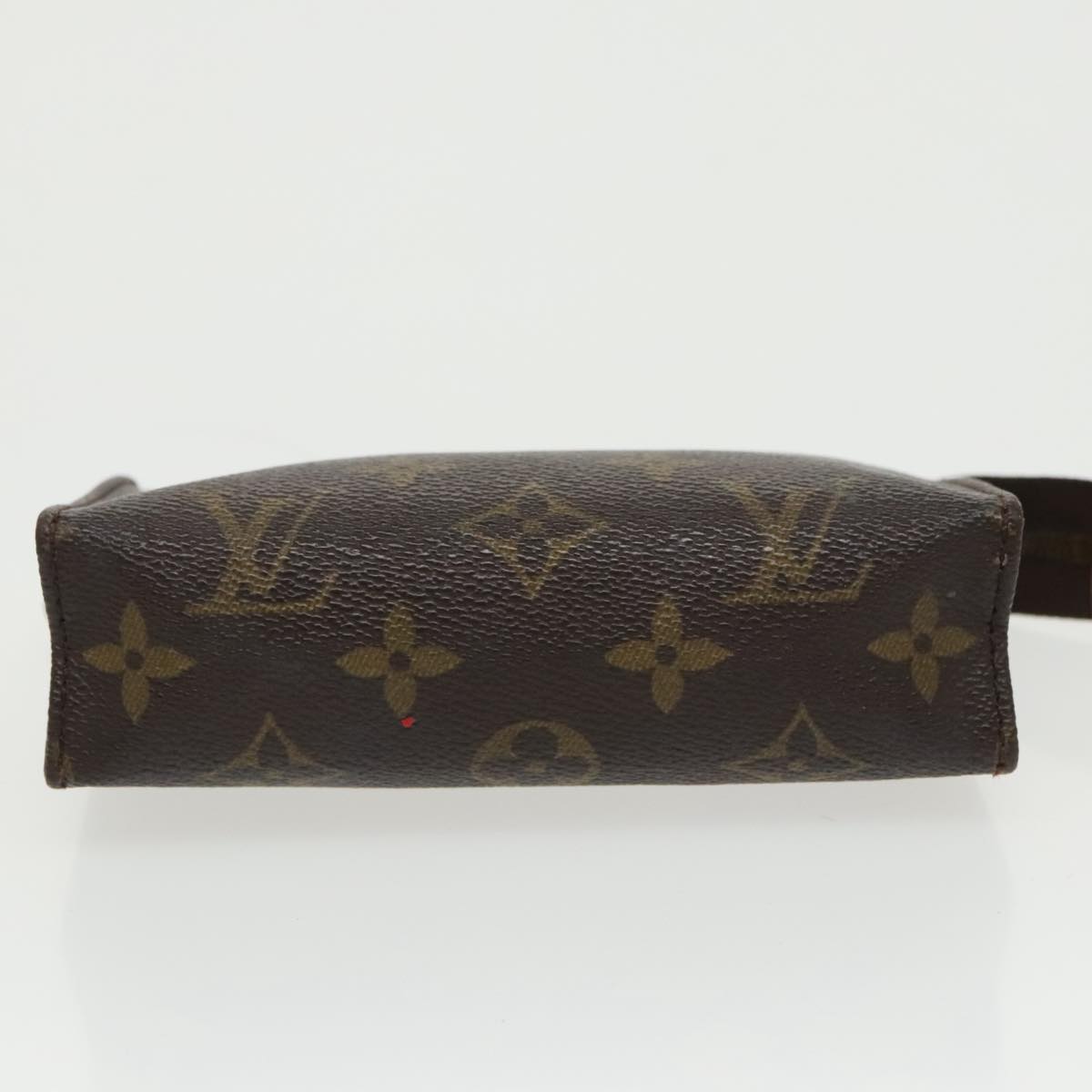Louis Vuitton Poche Toilette 15 Brown Canvas Clutch Bag (Pre-Owned)