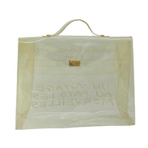 Hermès -- Transparent Vinyl Handbag (Pre-Owned)