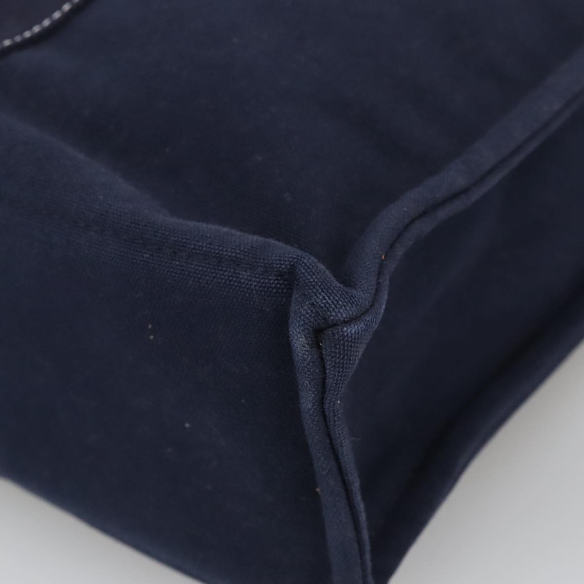 Hermès Herline Navy Canvas Tote Bag (Pre-Owned)