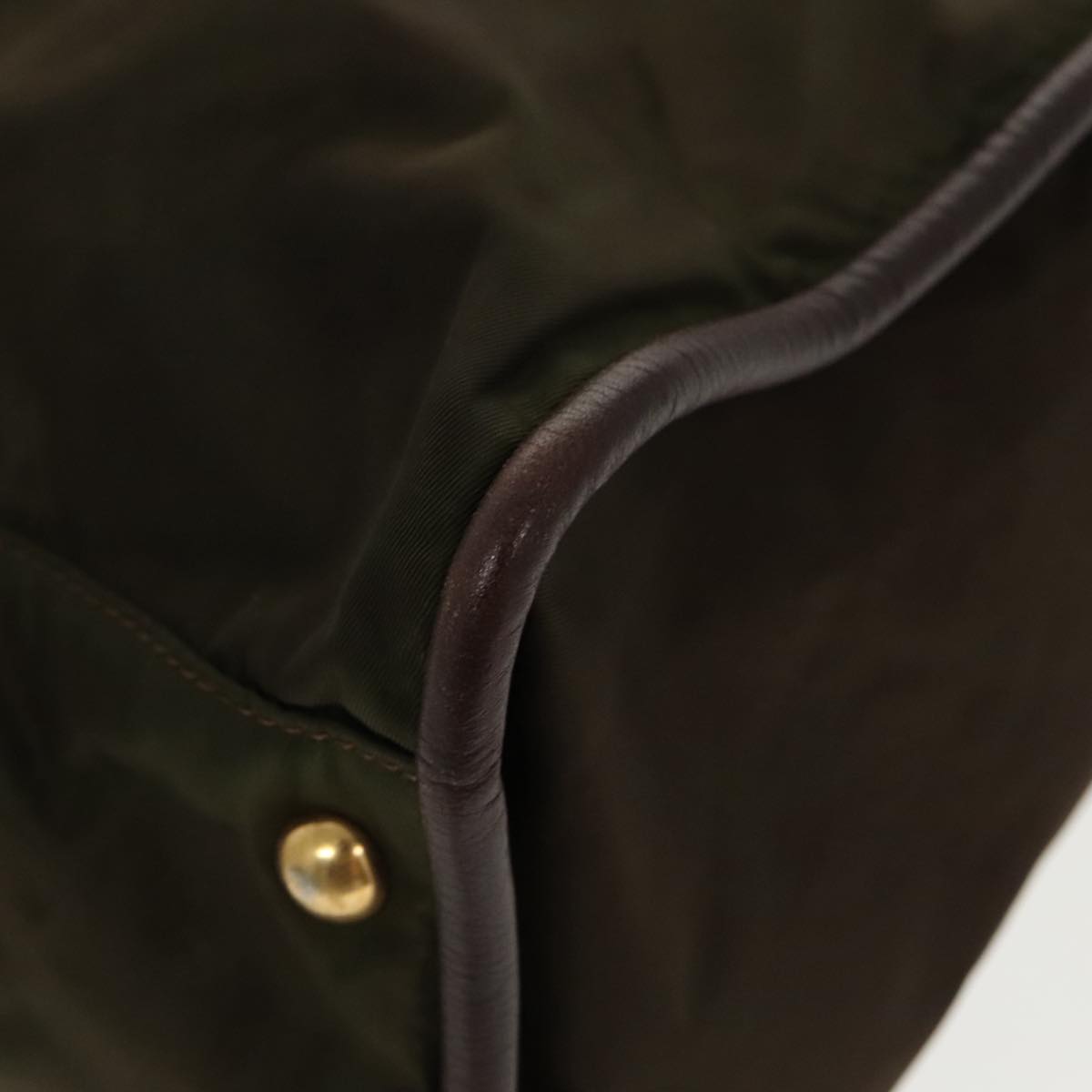 Céline Logo Du Cercle Khaki Synthetic Tote Bag (Pre-Owned)