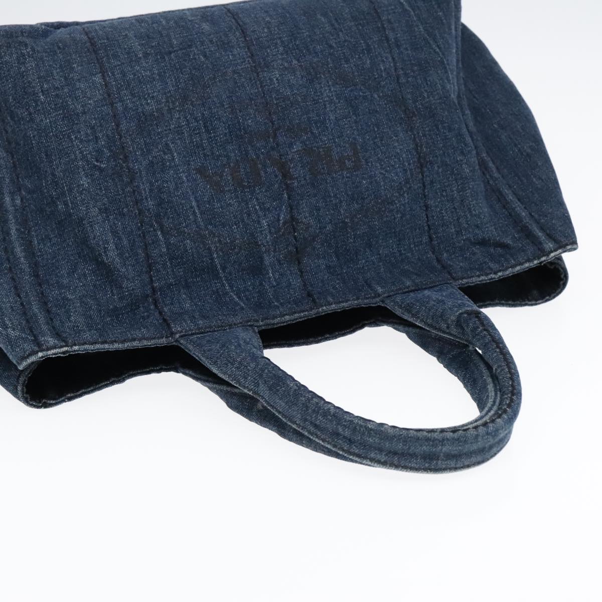 Prada Canapa Blue Denim - Jeans Handbag (Pre-Owned)
