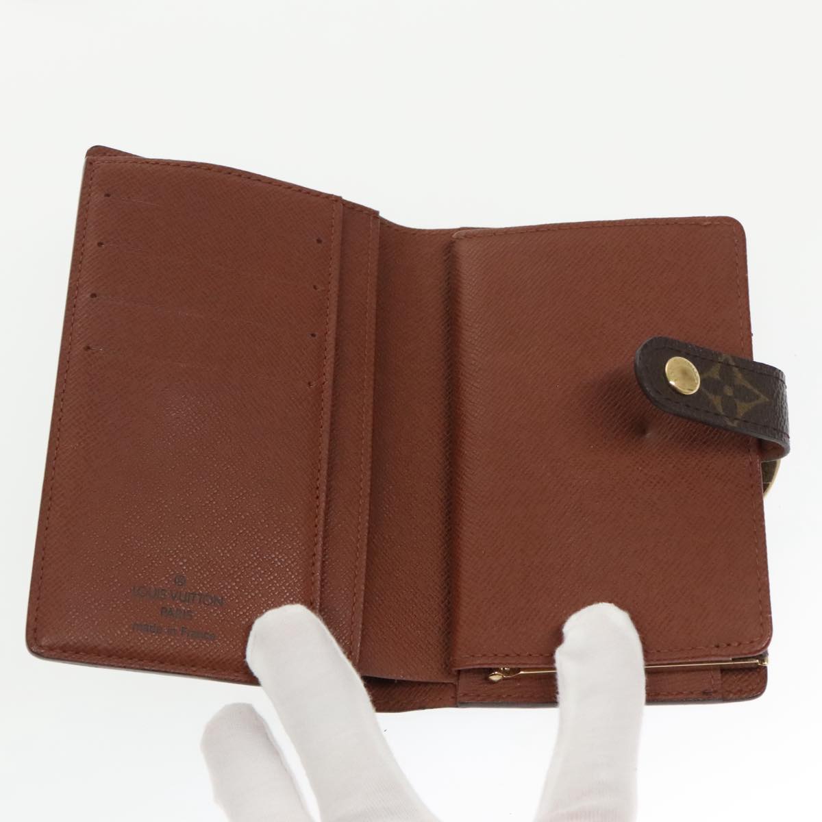 Louis Vuitton Viennois Brown Canvas Wallet  (Pre-Owned)