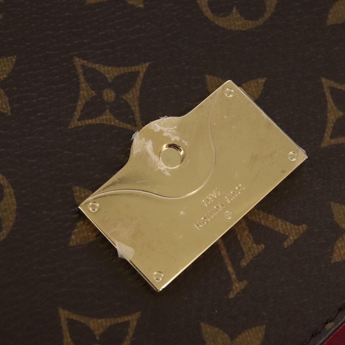 Louis Vuitton Cluny Brown Canvas Handbag (Pre-Owned)