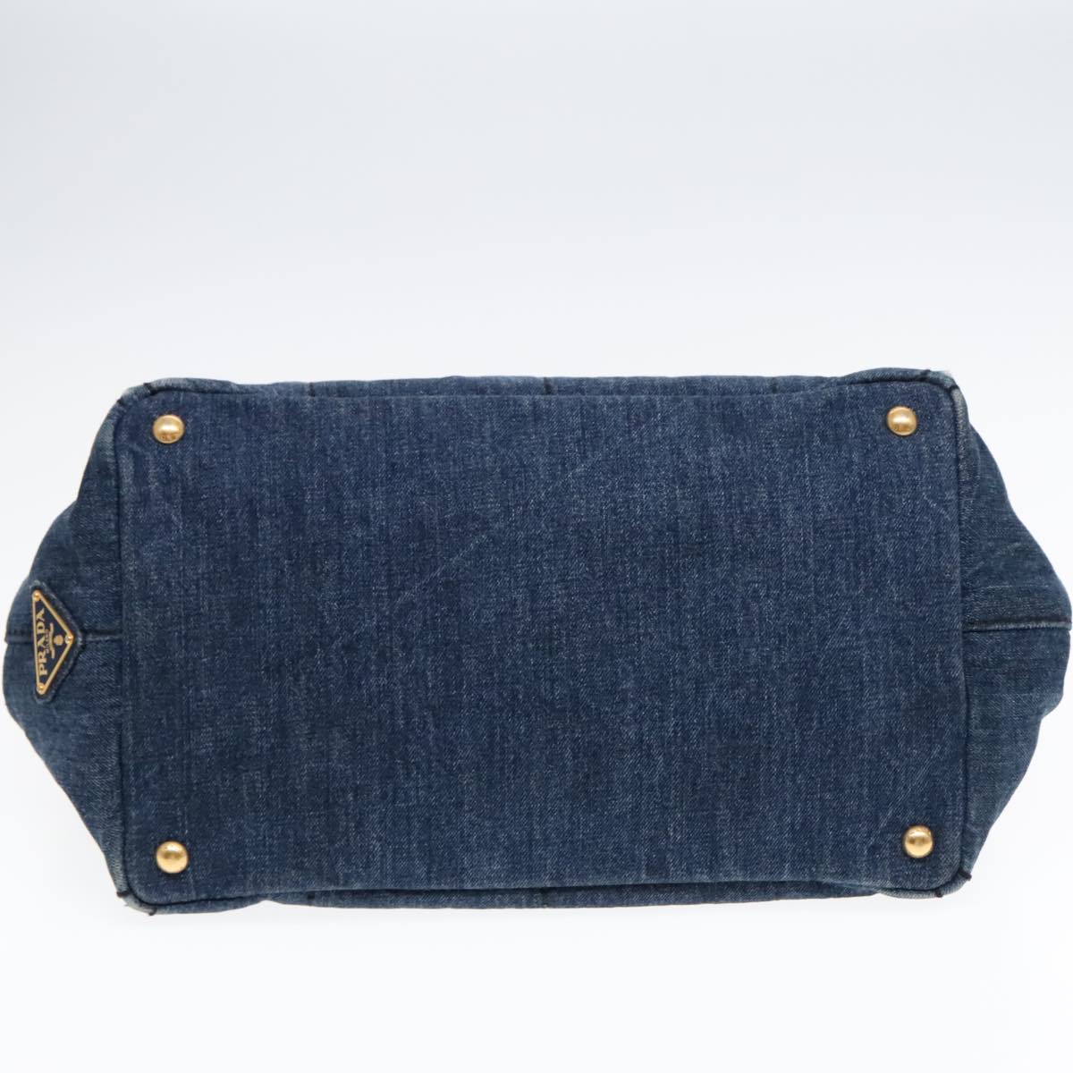 Prada Canapa Blue Denim - Jeans Handbag (Pre-Owned)