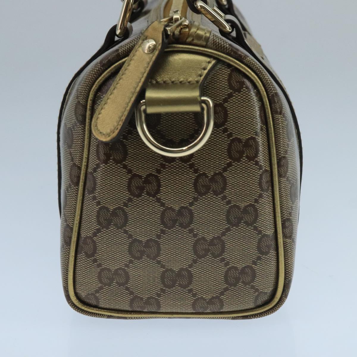 Gucci Gg Canvas Brown Canvas Handbag (Pre-Owned)