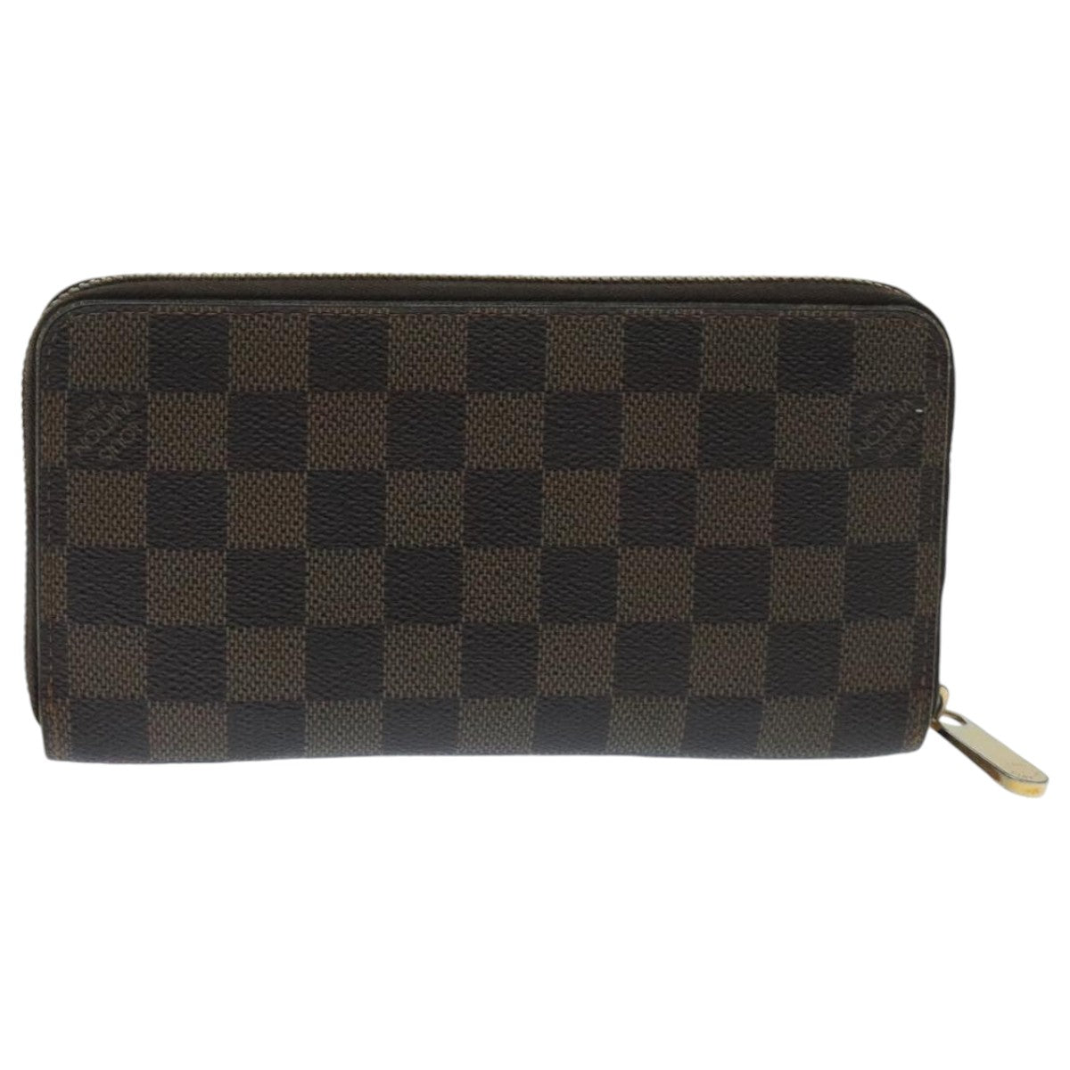 Louis Vuitton Zippy Wallet Brown Canvas Wallet  (Pre-Owned)