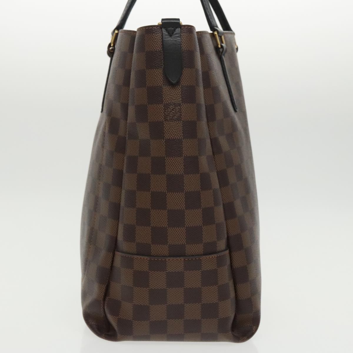 Louis Vuitton Belmont Brown Canvas Tote Bag (Pre-Owned)