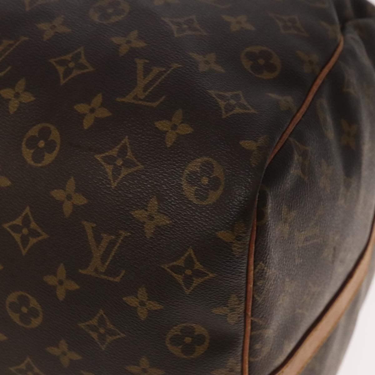 Louis Vuitton Keepall 60 Brown Canvas Travel Bag (Pre-Owned)