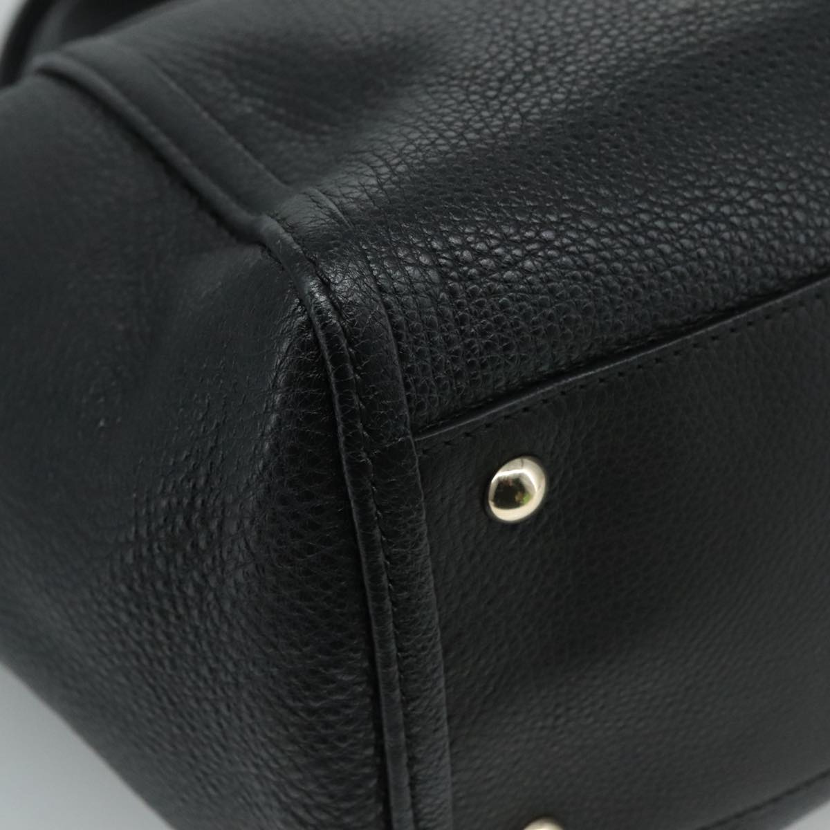 Gucci Soho Black Leather Handbag (Pre-Owned)