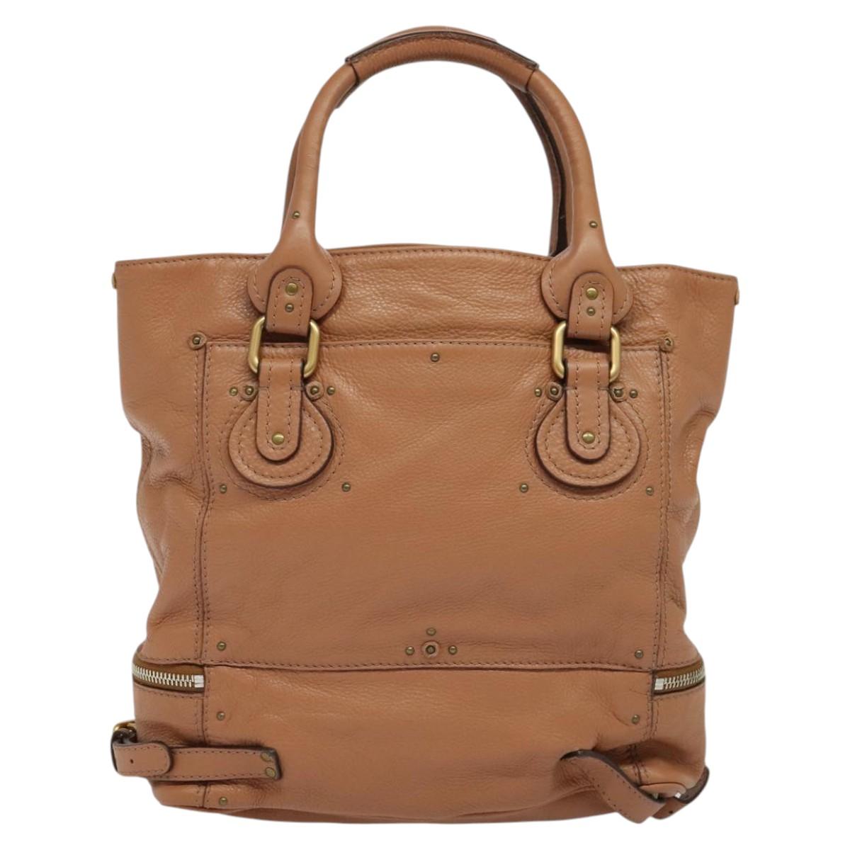 Chloé Paddington Brown Leather Handbag (Pre-Owned)