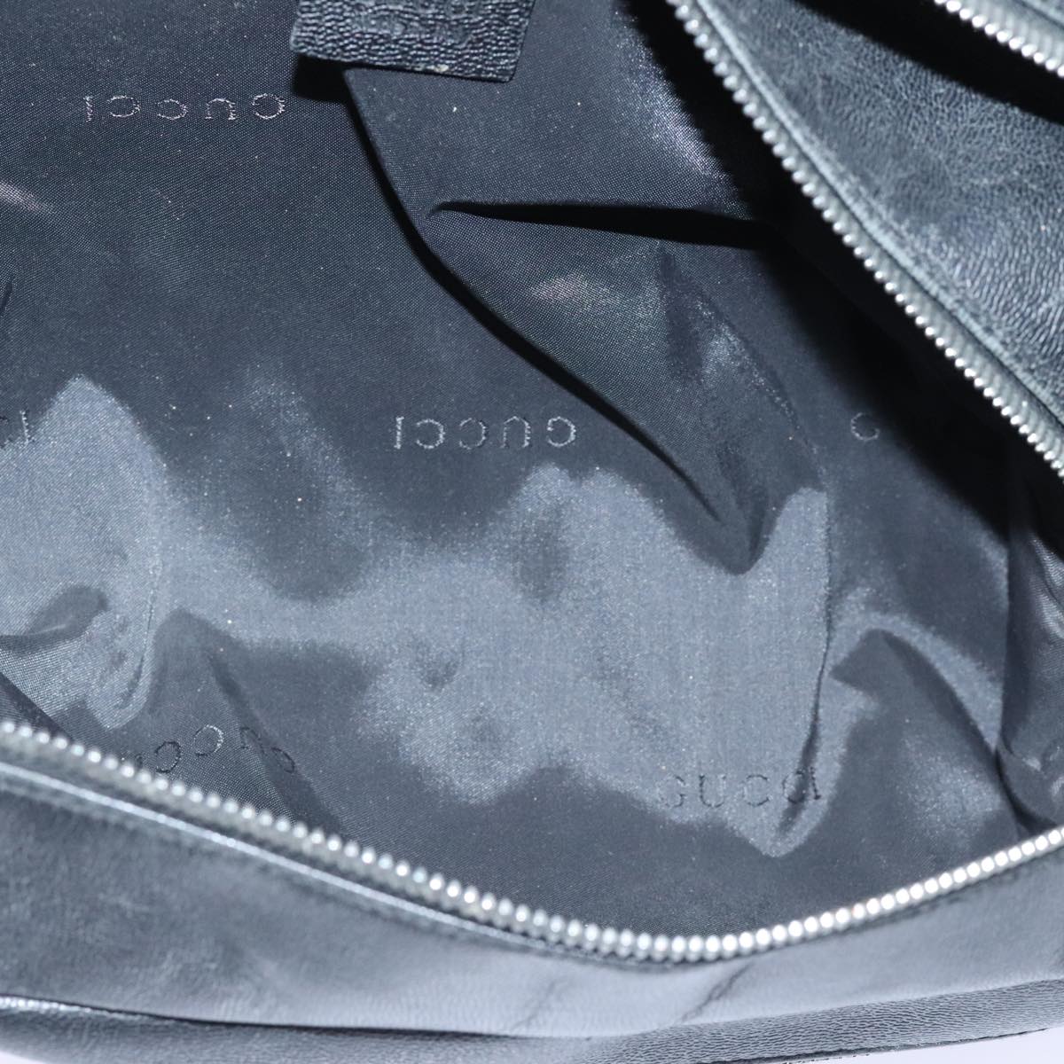 Gucci -- Black Leather Clutch Bag (Pre-Owned)