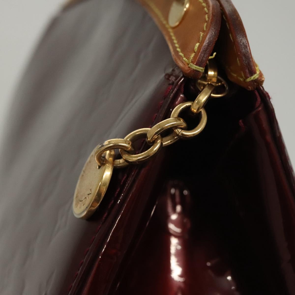 Louis Vuitton Brea Purple Patent Leather Tote Bag (Pre-Owned)