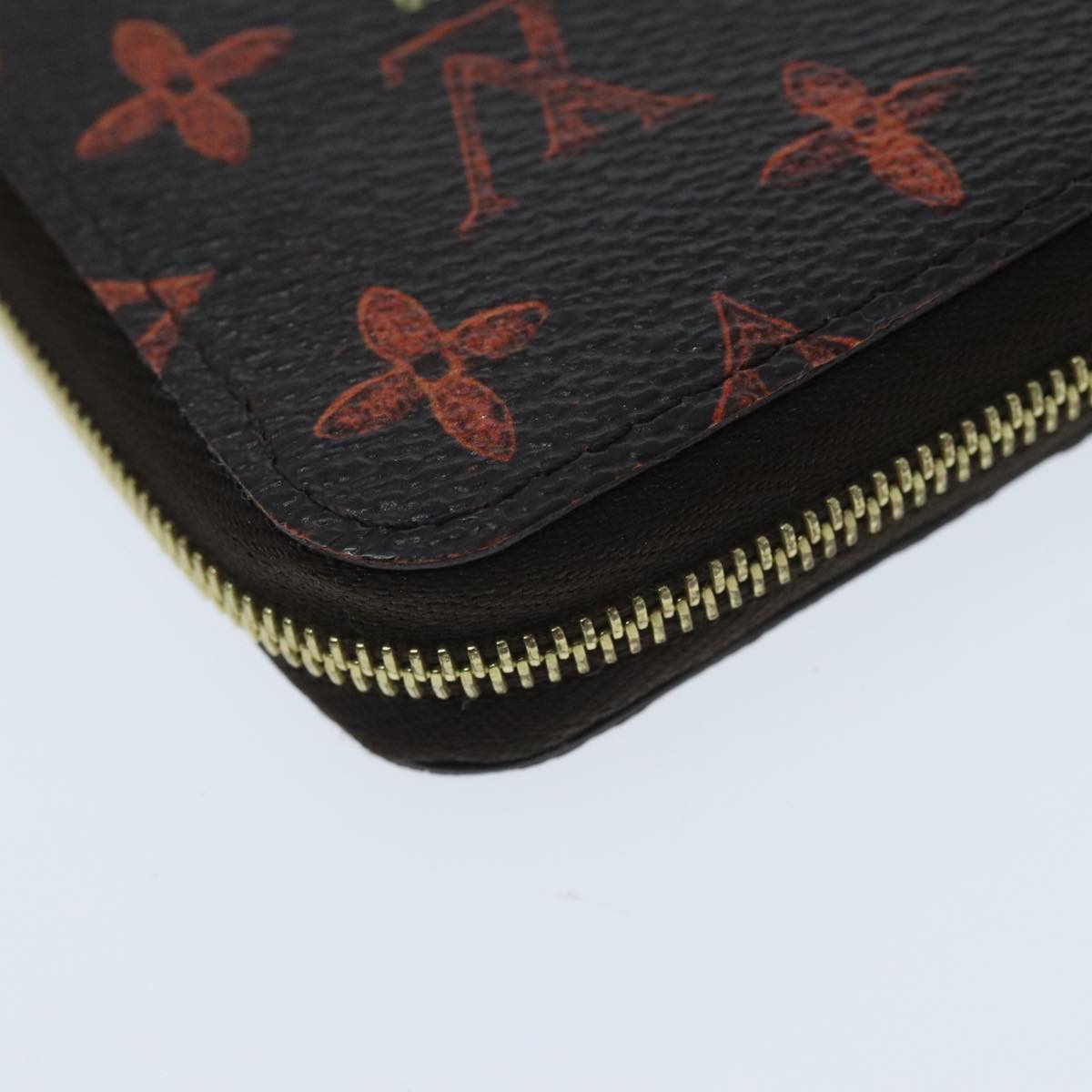 Louis Vuitton Coin Purse Brown Canvas Wallet  (Pre-Owned)