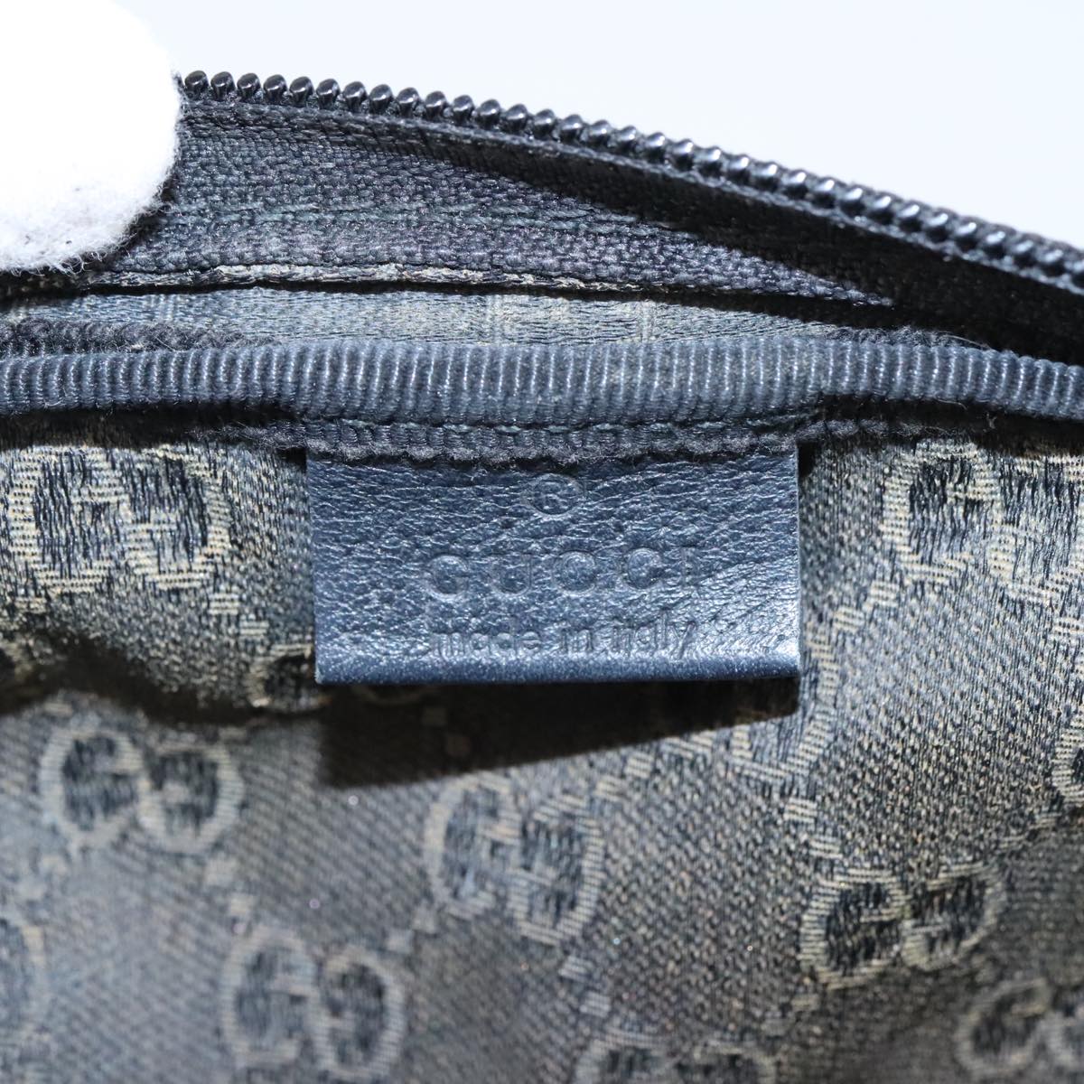 Gucci Black Canvas Clutch Bag (Pre-Owned)