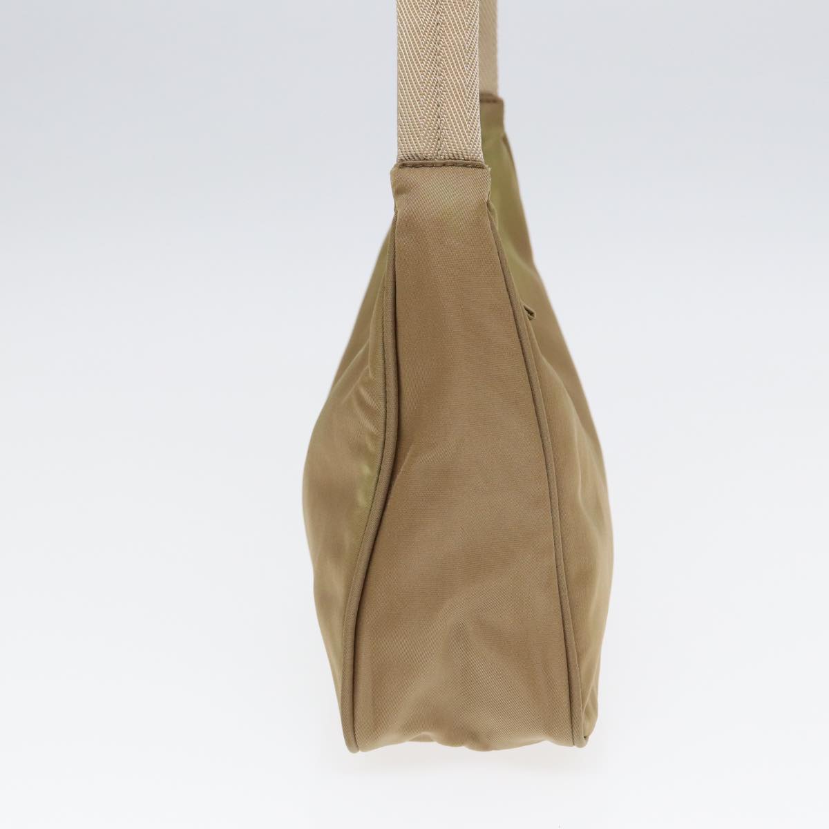 Prada Tessuto Beige Synthetic Handbag (Pre-Owned)