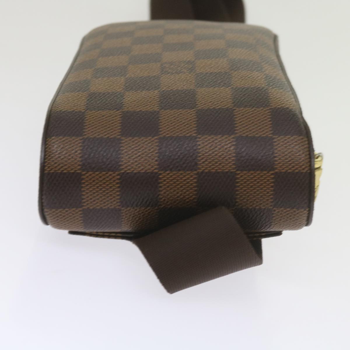 Louis Vuitton Geronimos Brown Canvas Shoulder Bag (Pre-Owned)