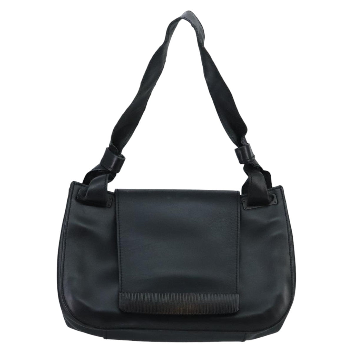 Gucci Black Leather Shoulder Bag (Pre-Owned)